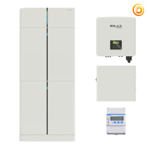 Solax 10 kW X3 G4 Hybrid Wechselrichter + 6 kWh T30 Speicher + Netzumschaltbox